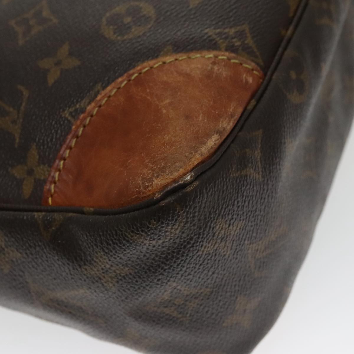 LOUIS VUITTON Monogram Boulogne 30 Shoulder Bag M51265 LV Auth 102177