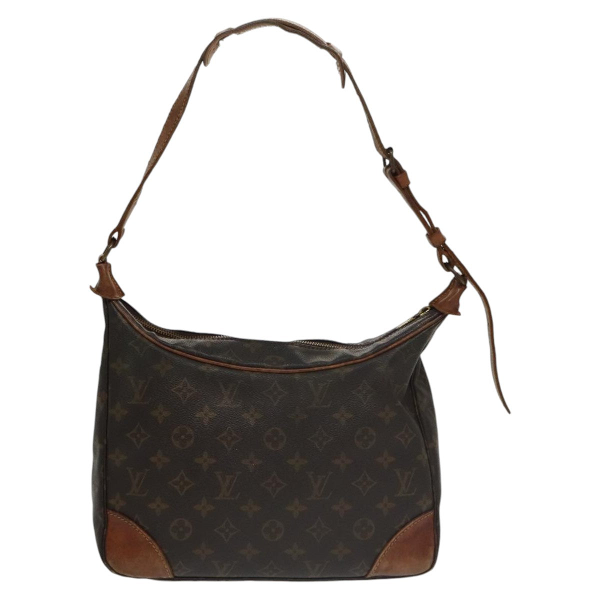 LOUIS VUITTON Monogram Boulogne 30 Shoulder Bag M51265 LV Auth 102177