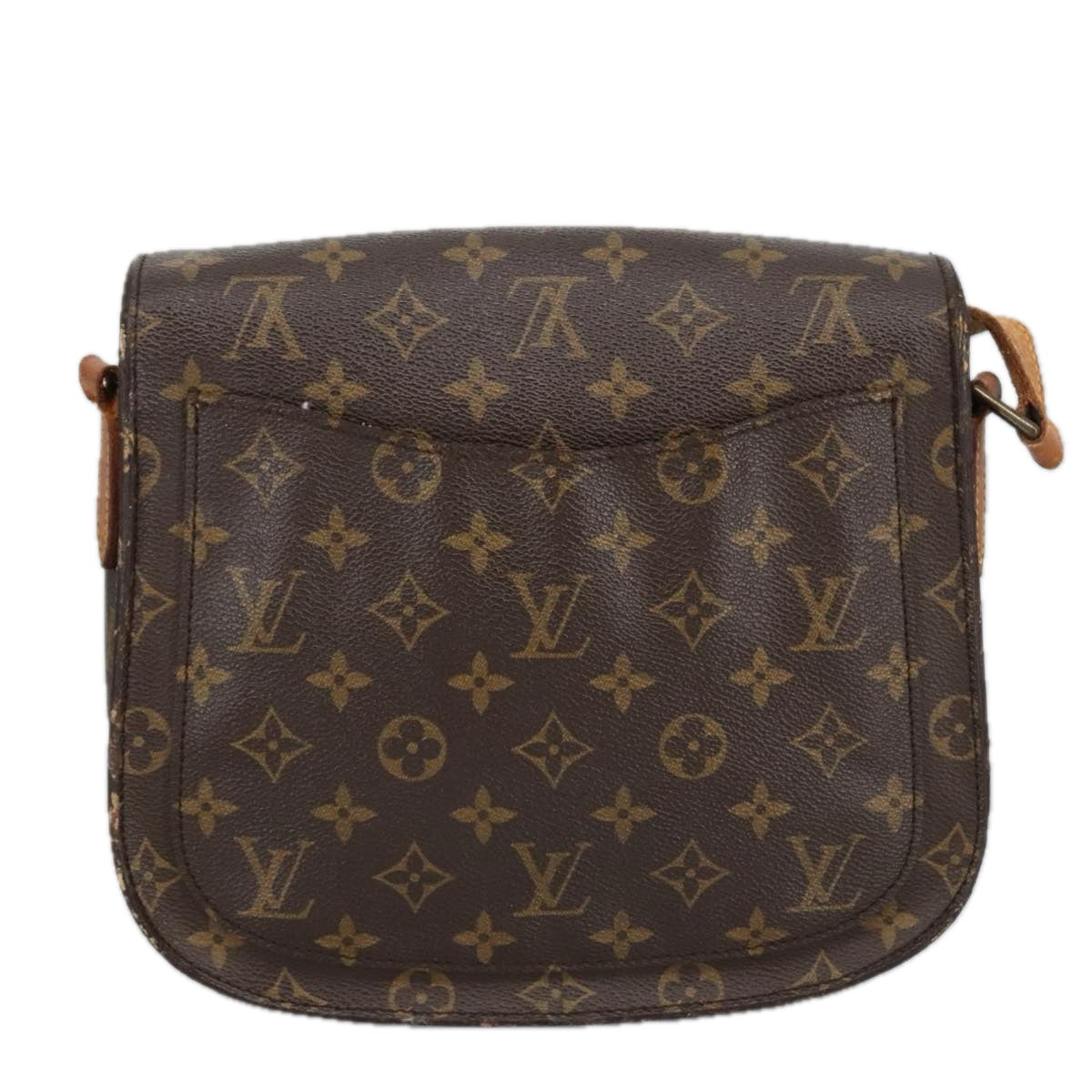 LOUIS VUITTON Monogram Saint Cloud GM Shoulder Bag M51242 LV Auth 102180