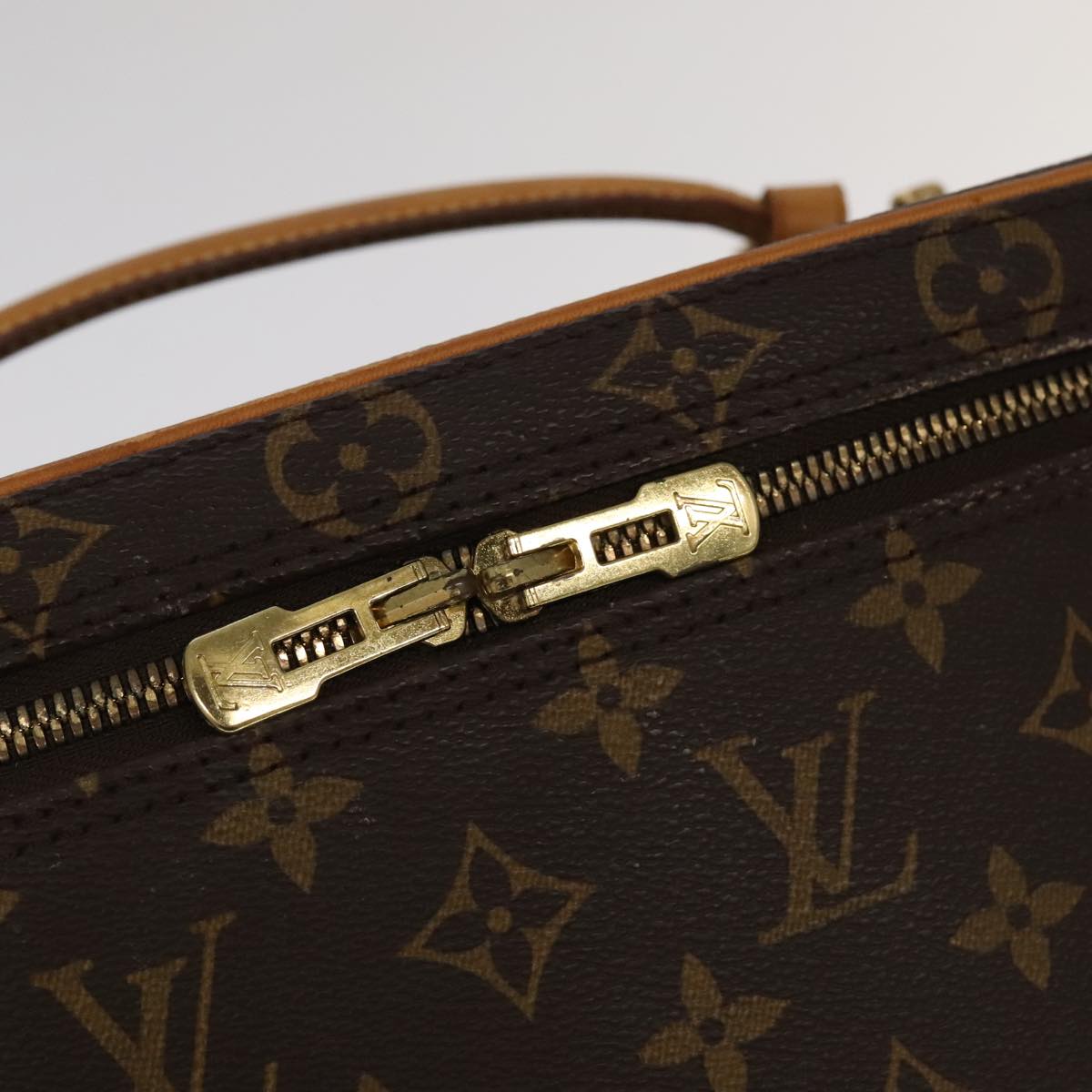 LOUIS VUITTON Monogram Nice Hand Bag M47280 LV Auth 102185