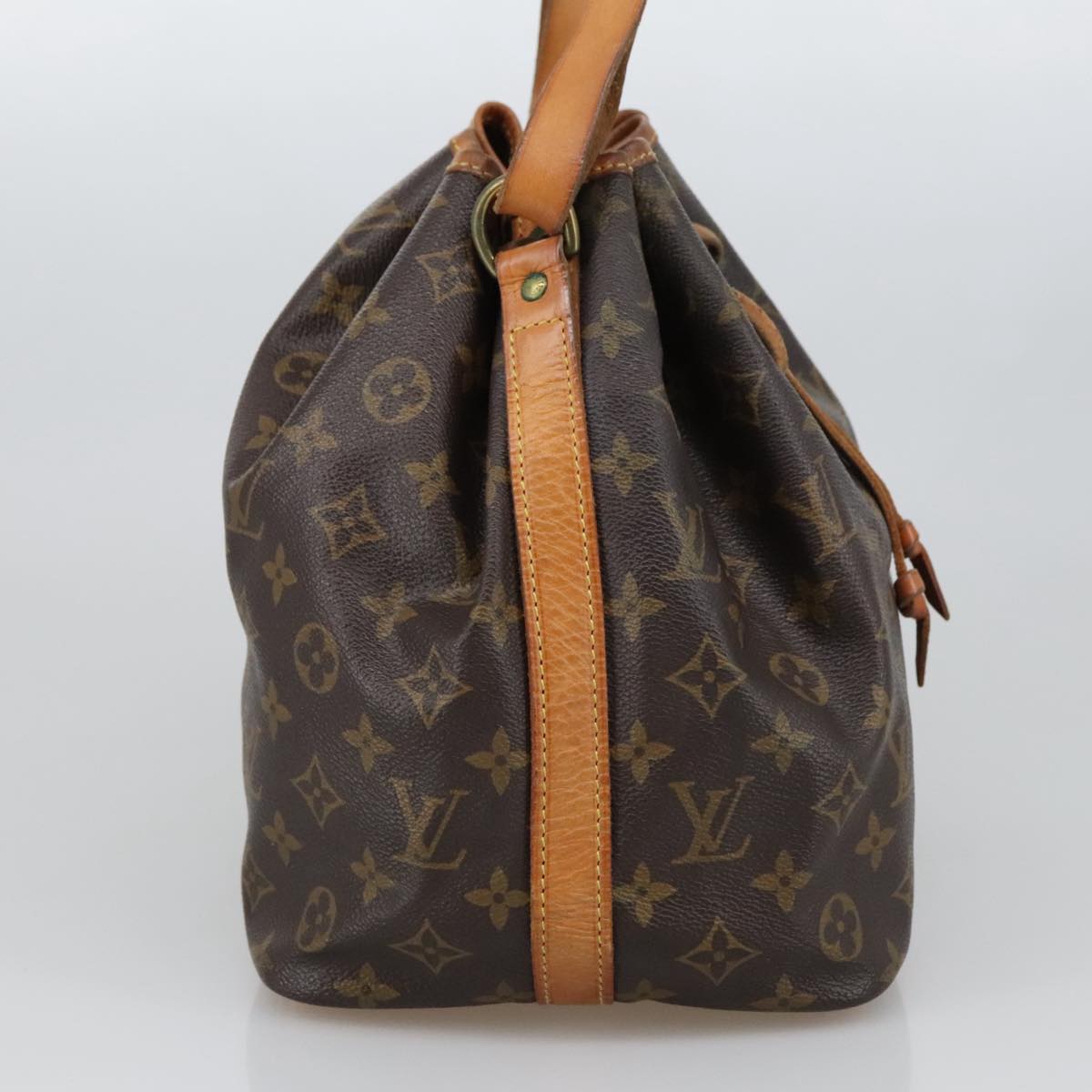 LOUIS VUITTON Monogram Petit Noe Shoulder Bag M42226 LV Auth 102212