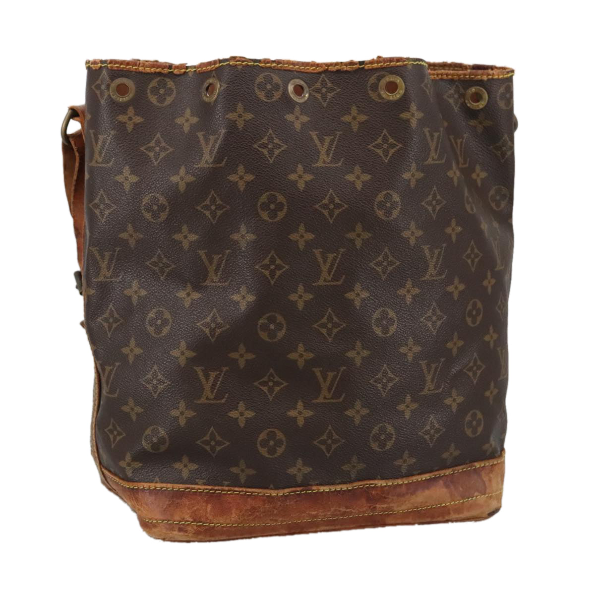 LOUIS VUITTON Monogram Noe Shoulder Bag M42224 LV Auth 102228