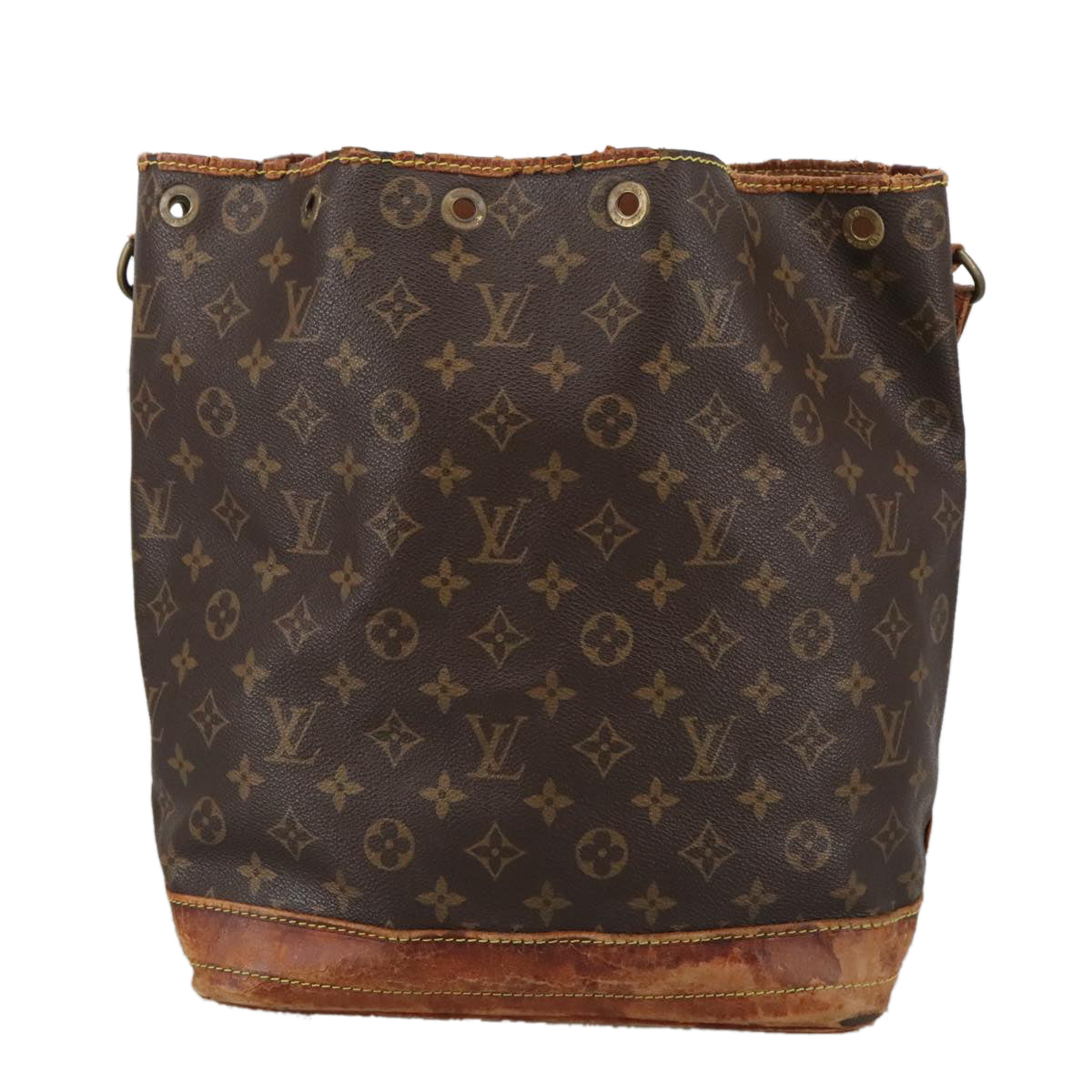 LOUIS VUITTON Monogram Noe Shoulder Bag M42224 LV Auth 102228