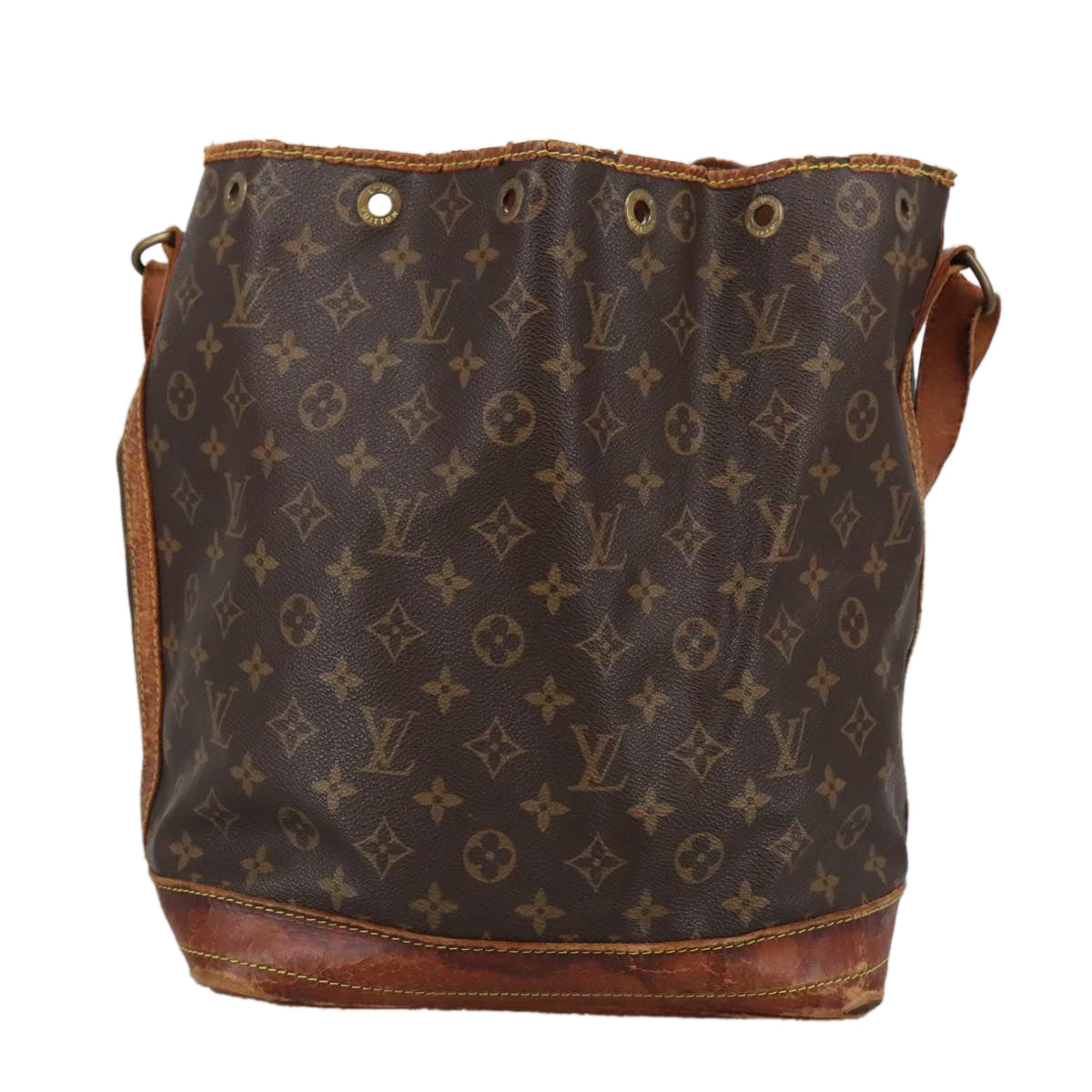 LOUIS VUITTON Monogram Noe Shoulder Bag M42224 LV Auth 102228