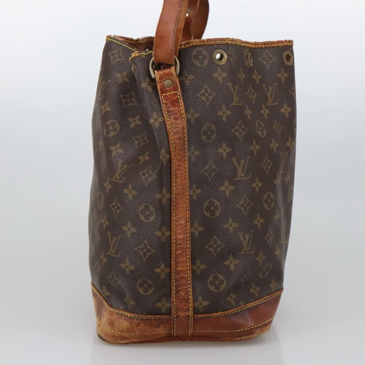 LOUIS VUITTON Monogram Noe Shoulder Bag M42224 LV Auth 102228