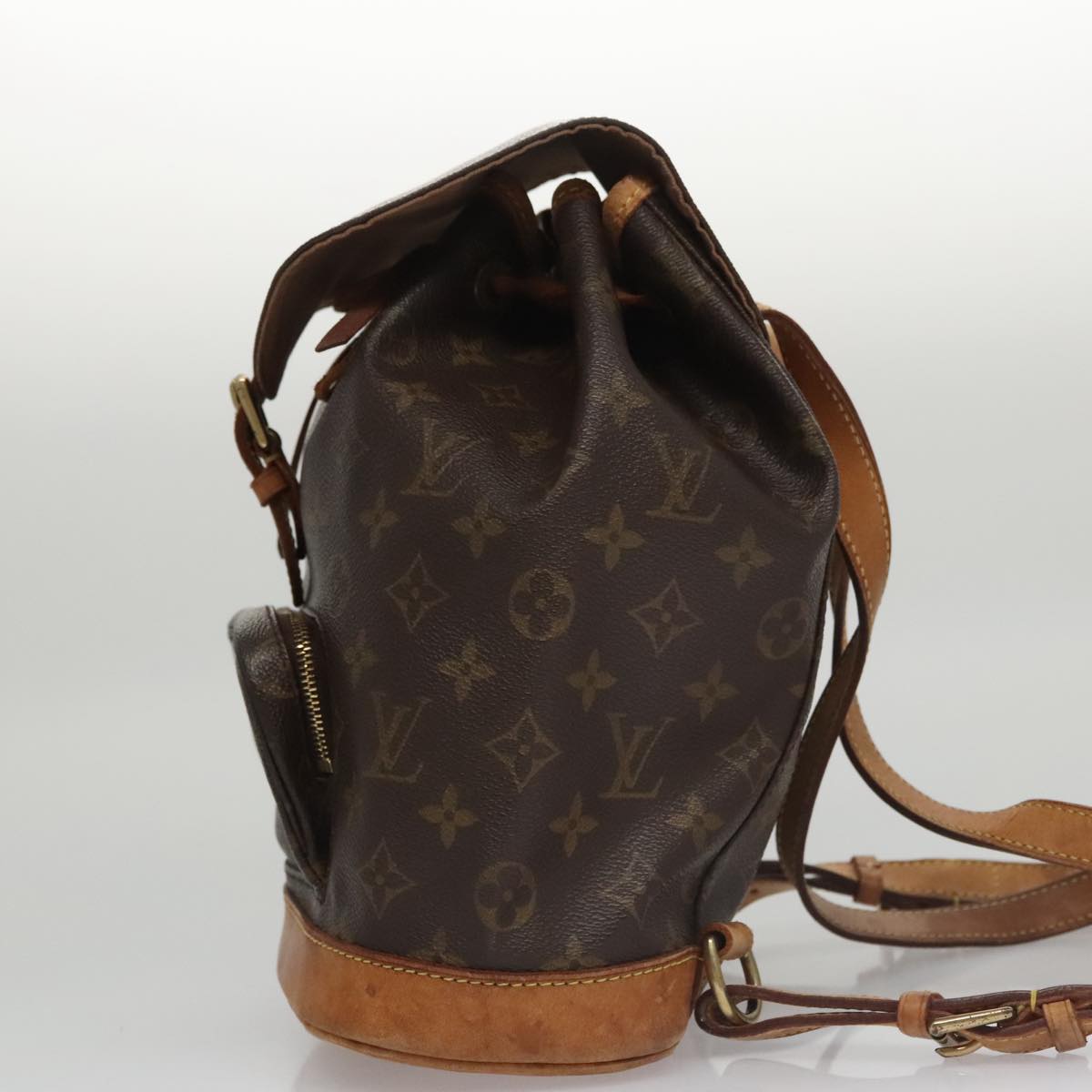 LOUIS VUITTON Monogram Montsouris MM Backpack M51136 LV Auth 102252