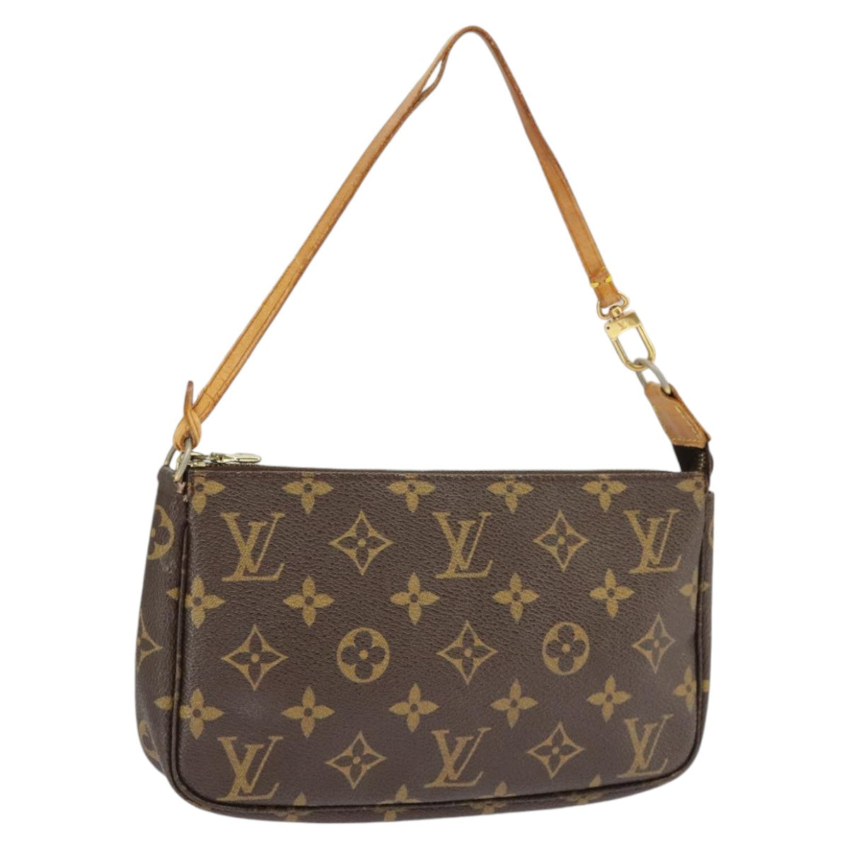 LOUIS VUITTON Monogram Pochette Accessoires Pouch M51980 LV Auth 102263