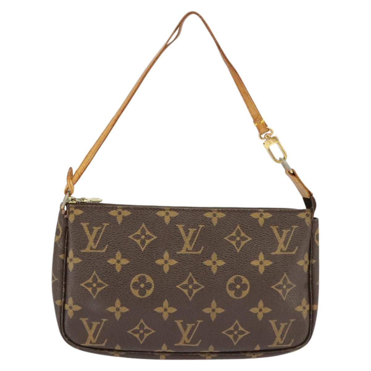 LOUIS VUITTON Monogram Pochette Accessoires Pouch M51980 LV Auth 102263