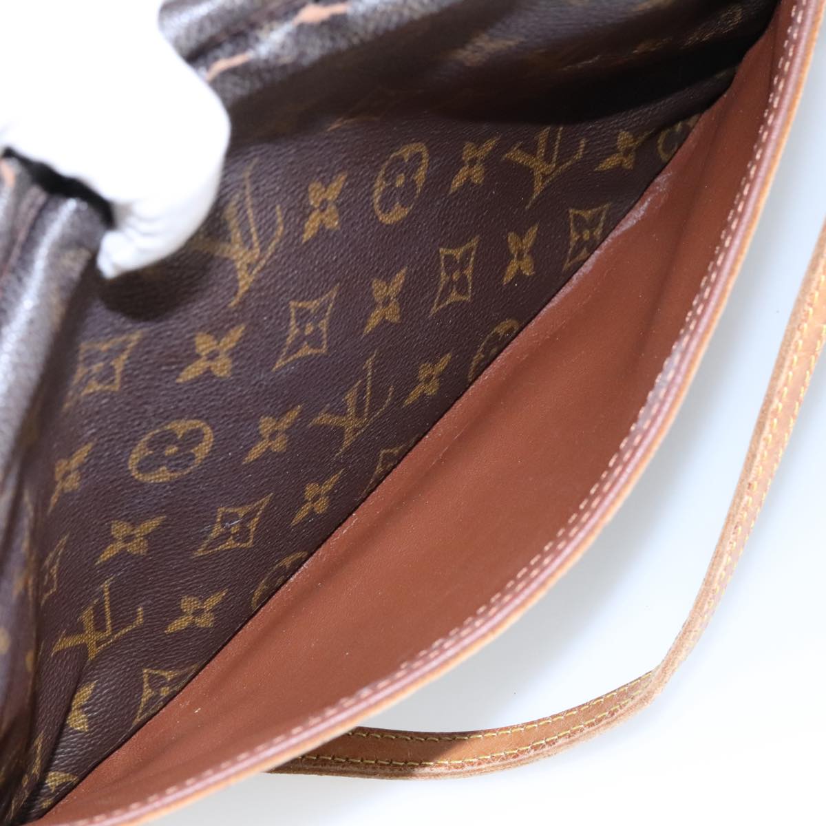 LOUIS VUITTON Monogram Trocadero 30 Shoulder Bag M51272 LV Auth 102300