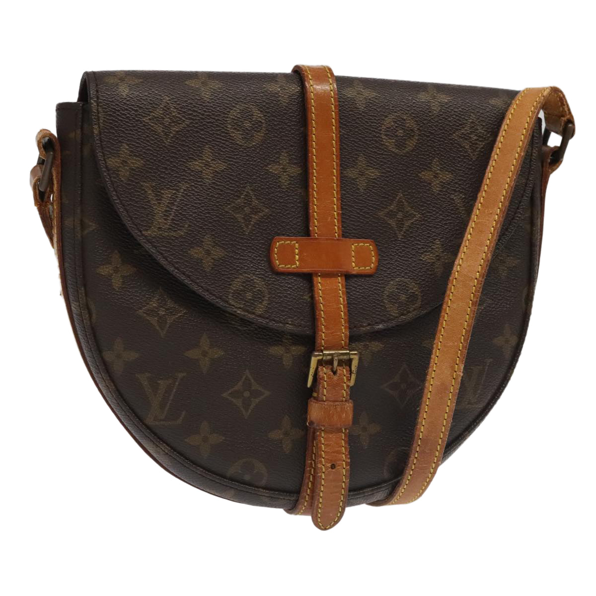 LOUIS VUITTON Monogram Chantilly MM Shoulder Bag M51233 LV Auth 102335