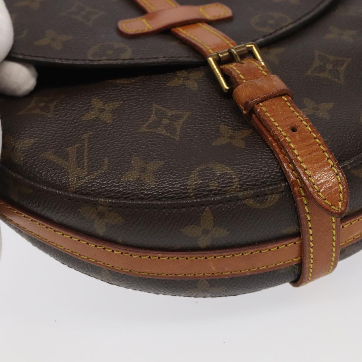 LOUIS VUITTON Monogram Chantilly MM Shoulder Bag M51233 LV Auth 102335