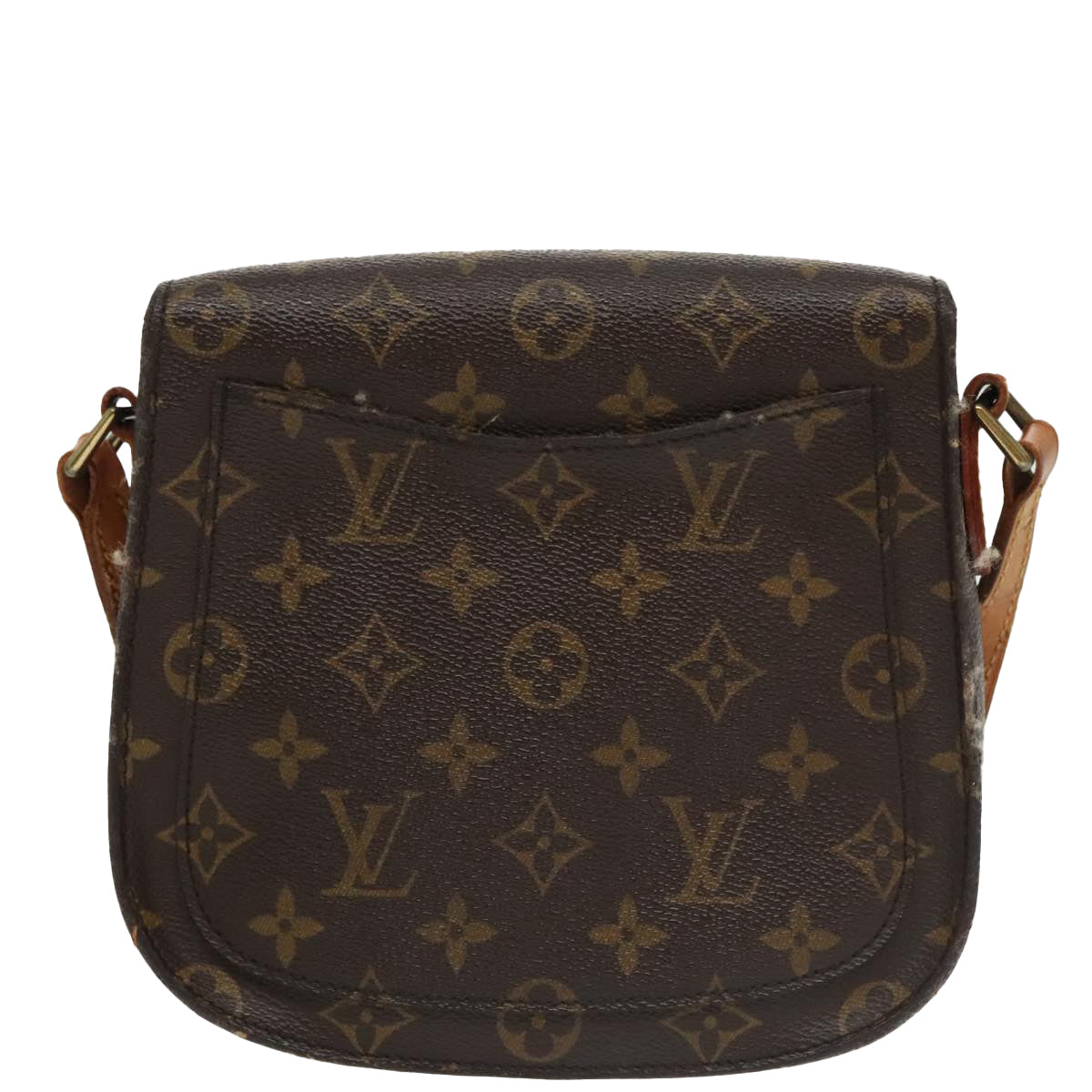 LOUIS VUITTON Monogram Saint Cloud MM Shoulder Bag M51243 LV Auth 102336