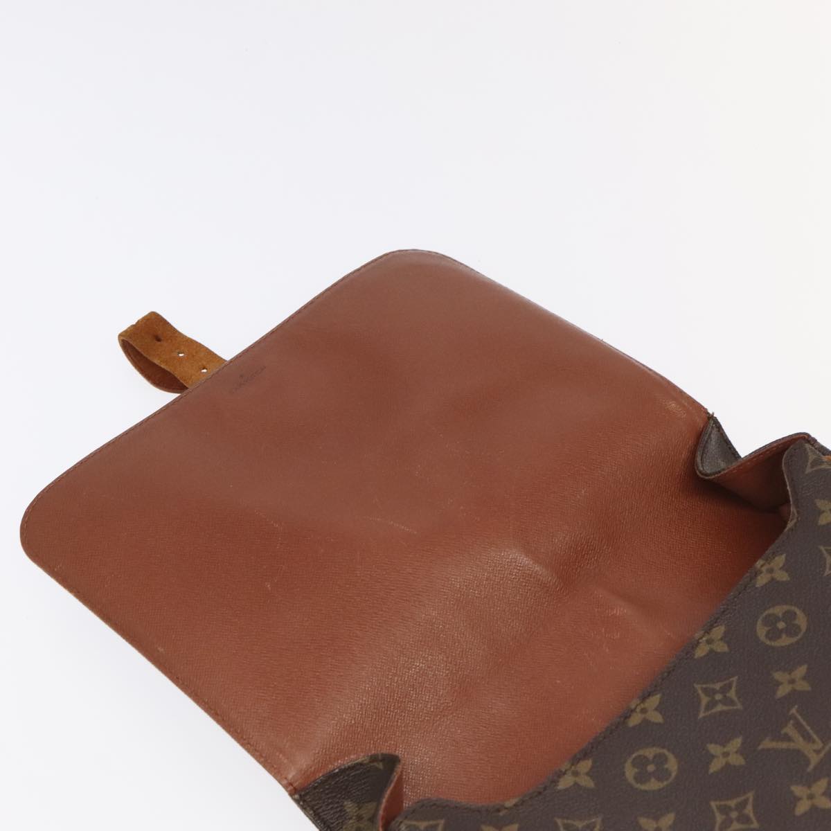 LOUIS VUITTON Monogram Cartouchiere GM Shoulder Bag M51252 LV Auth 102390