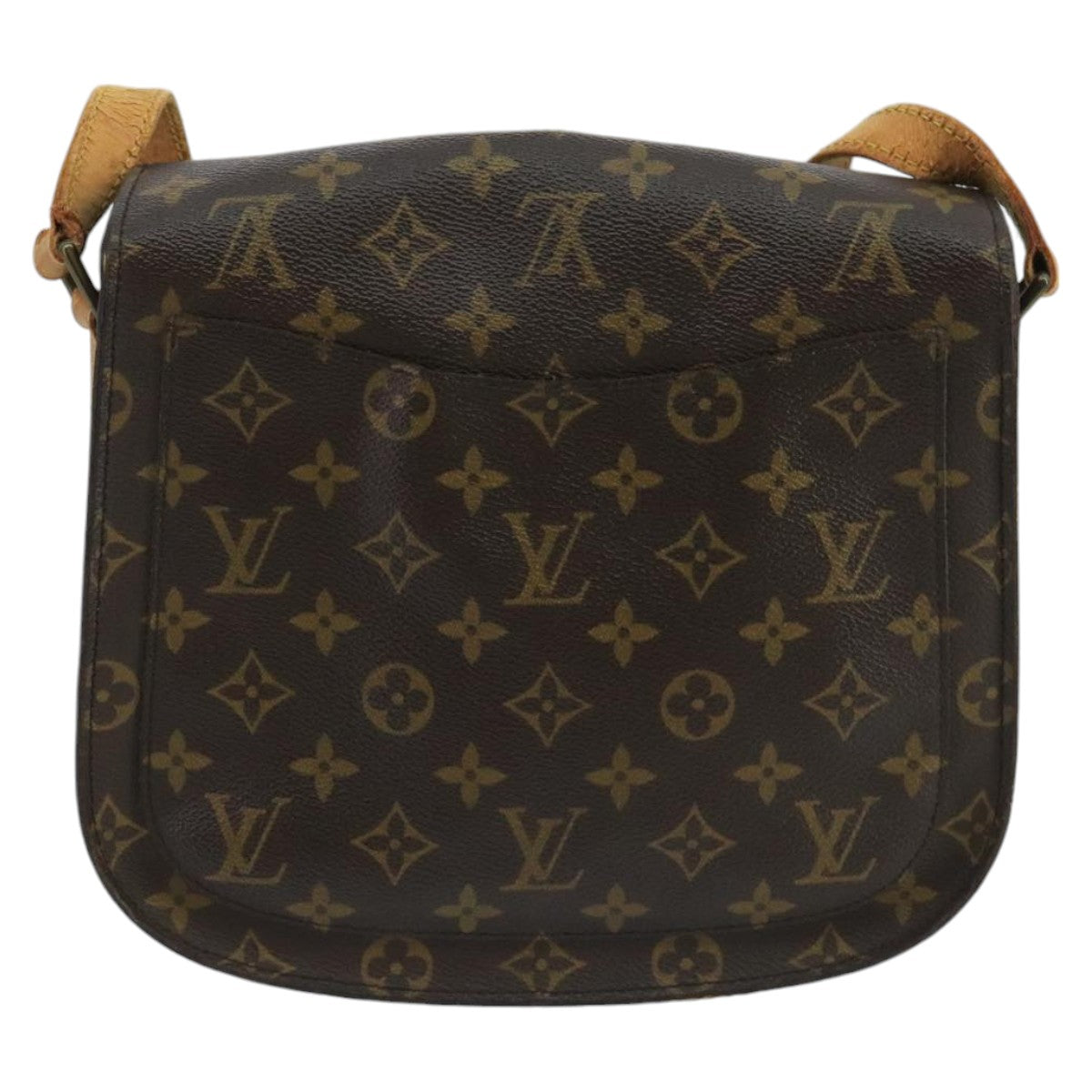 LOUIS VUITTON Monogram Saint Cloud GM Shoulder Bag M51242 LV Auth 102399