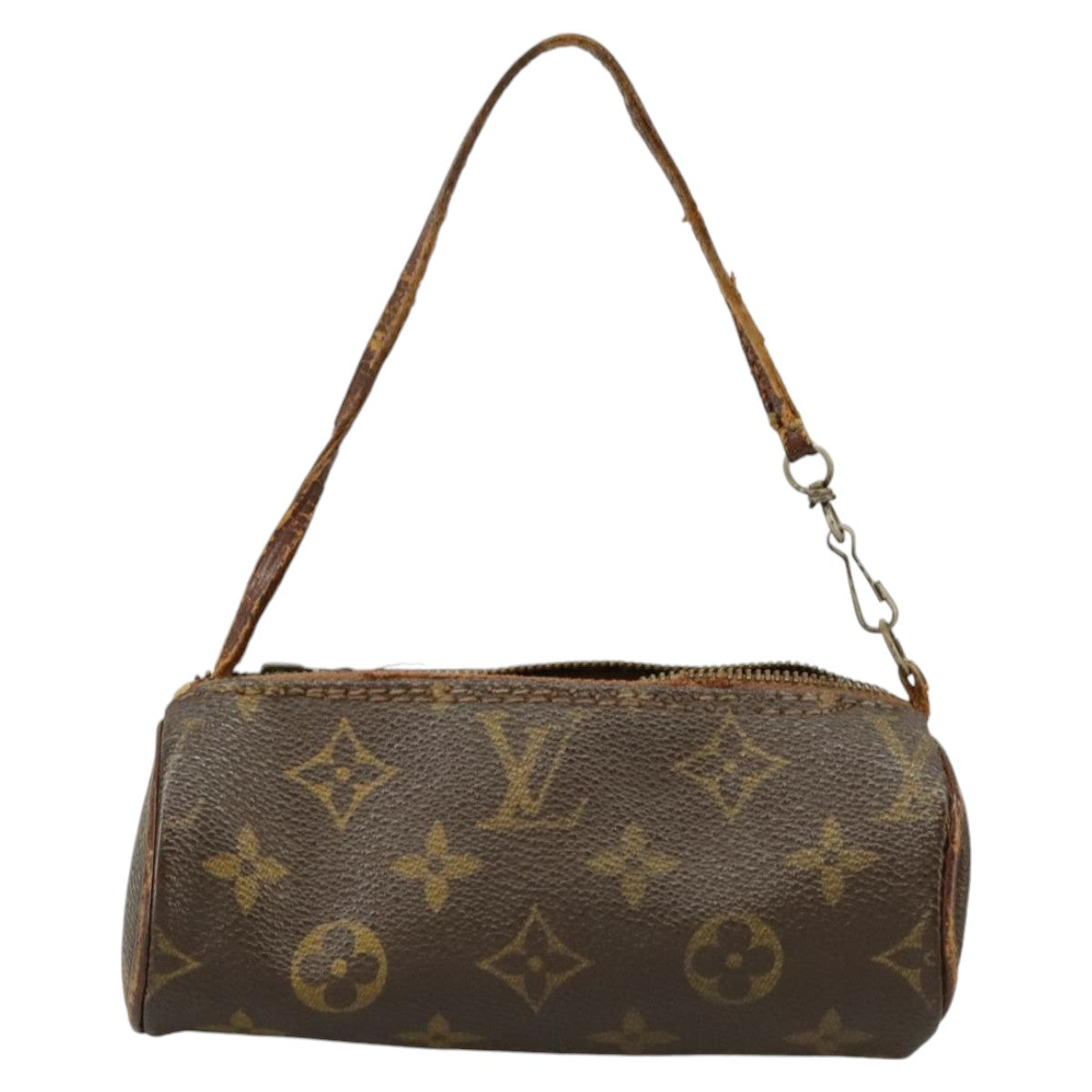 LOUIS VUITTON Monogram Papillon Pouch LV Auth 102426