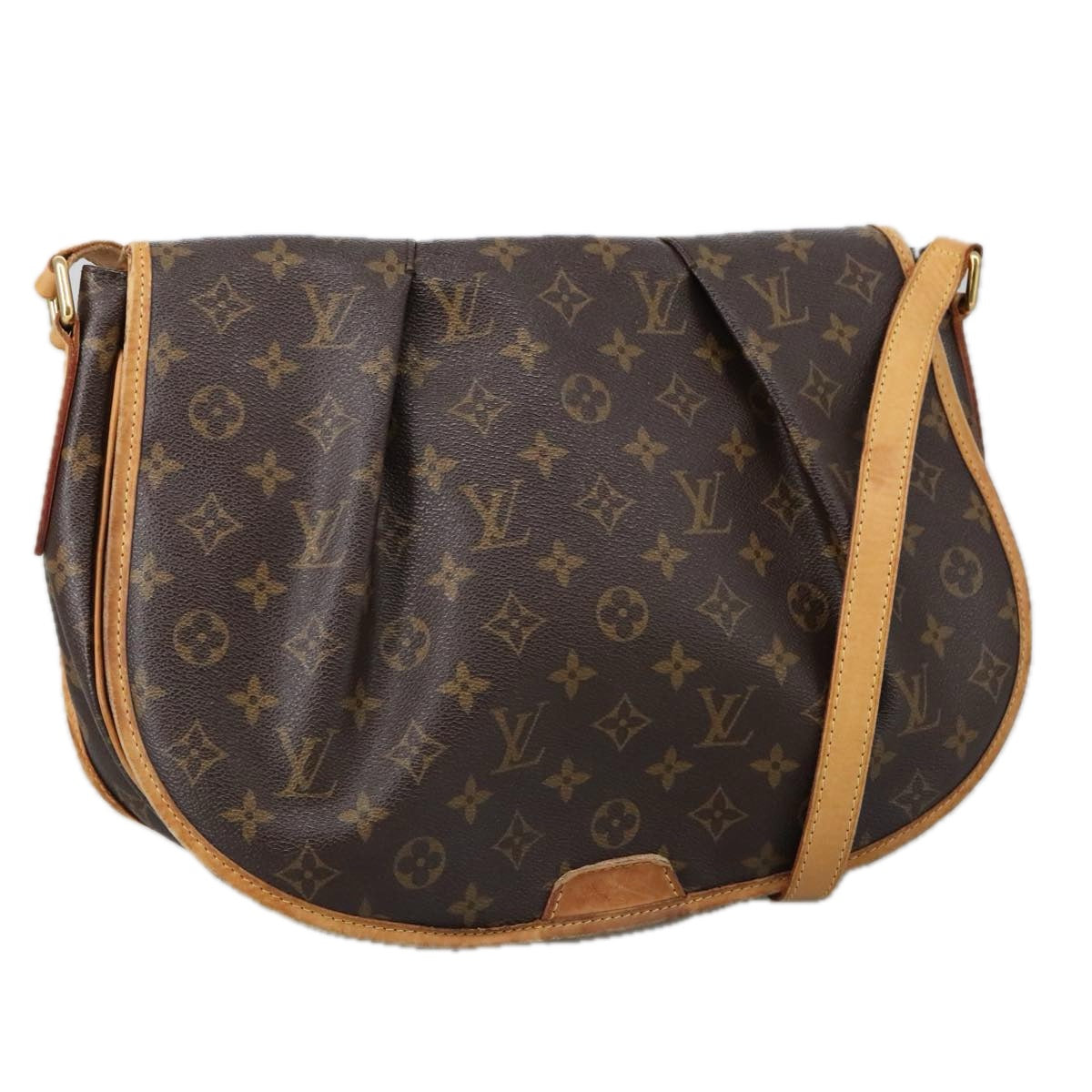 LOUIS VUITTON Monogram Menilmontant MM Shoulder Bag M40473 LV Auth 102429