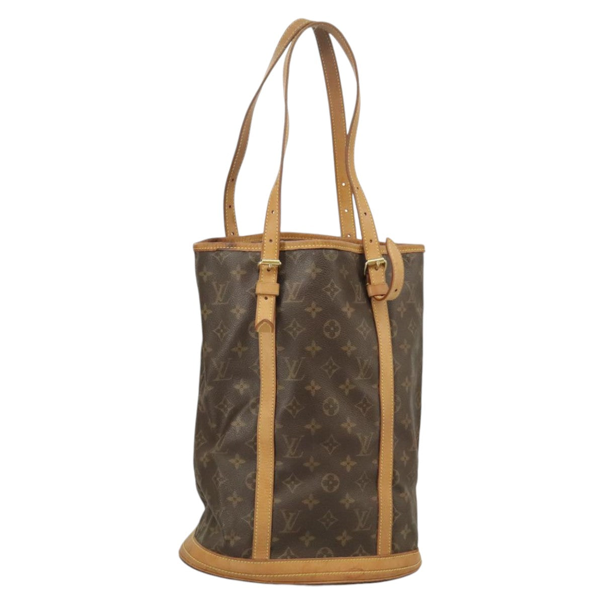 LOUIS VUITTON Monogram Bucket GM Shoulder Bag M42236 LV Auth 102434