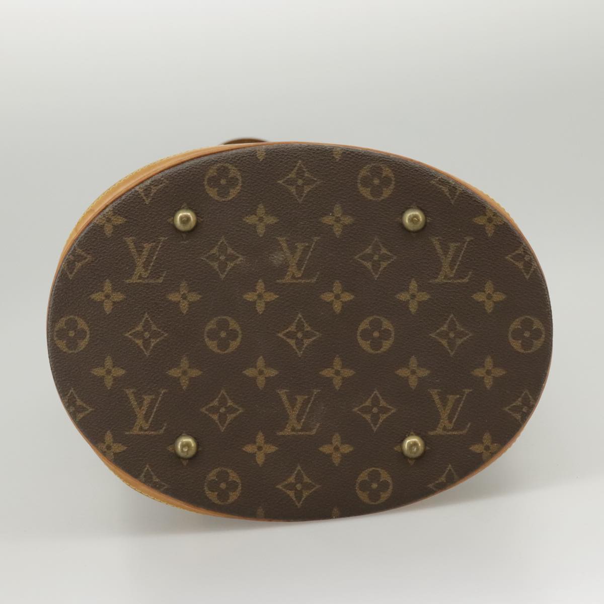 LOUIS VUITTON Monogram Bucket GM Shoulder Bag M42236 LV Auth 102434