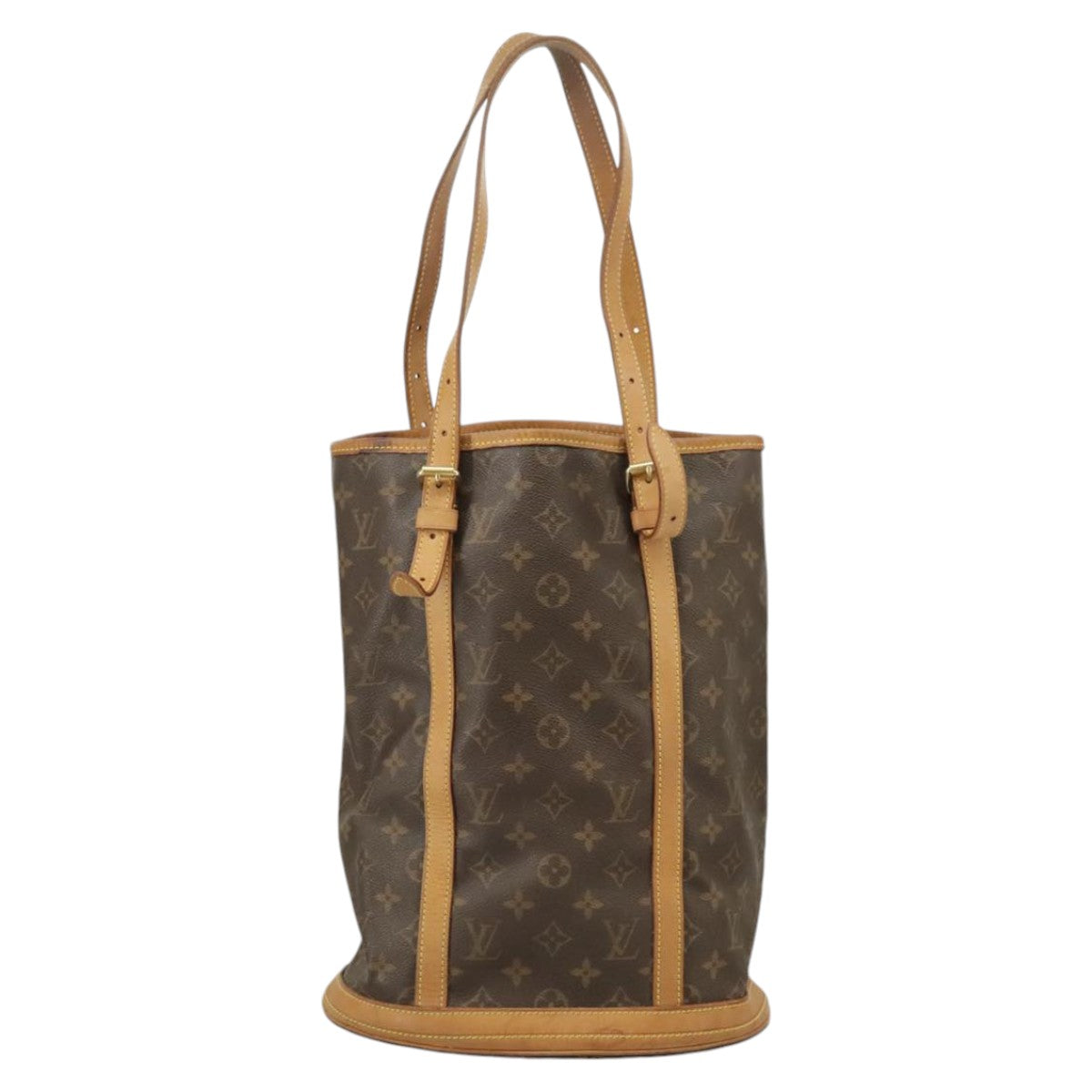 LOUIS VUITTON Monogram Bucket GM Shoulder Bag M42236 LV Auth 102434