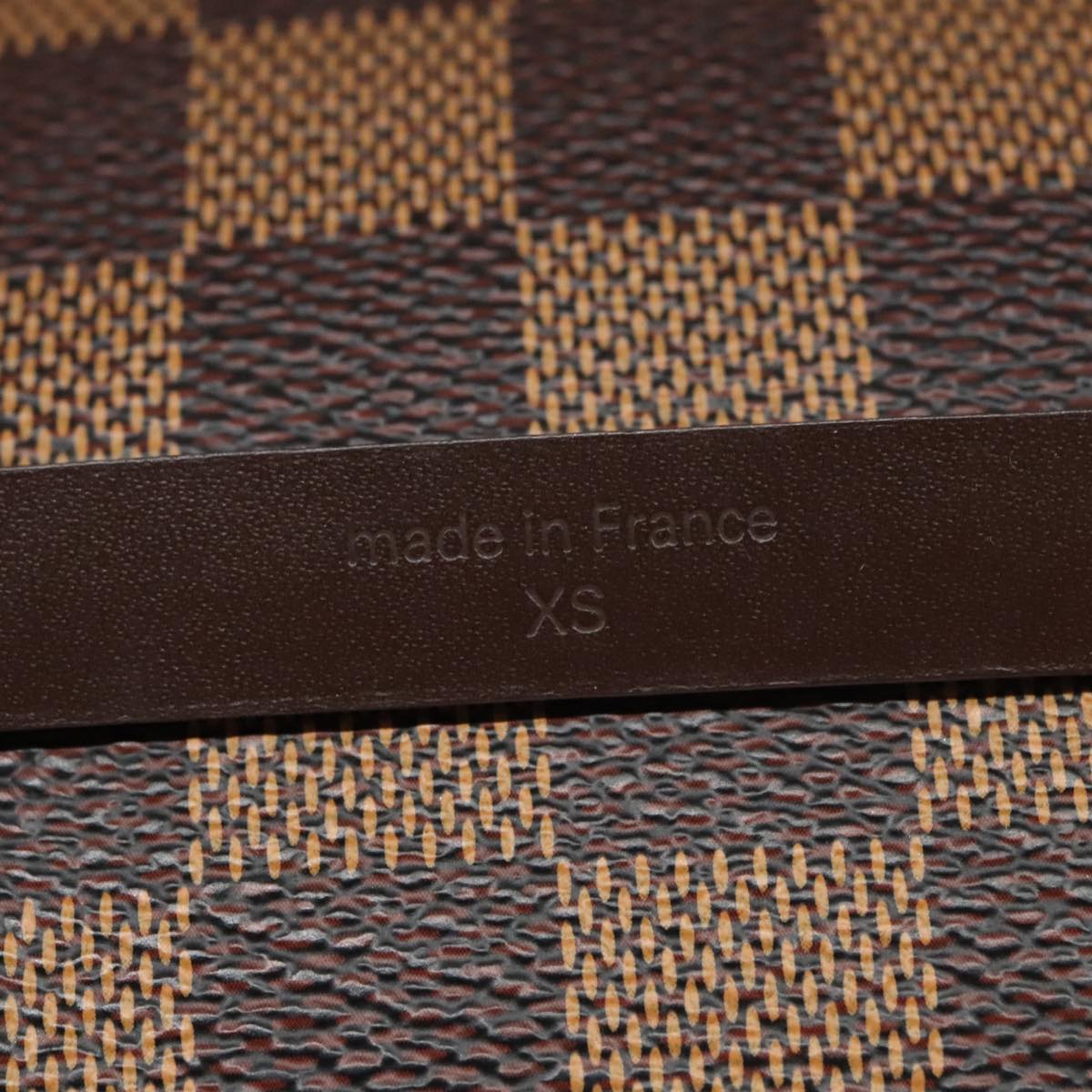 LOUIS VUITTON Damier Ebene Pochette Florentine Waist Bag N51856 LV Auth 102487V