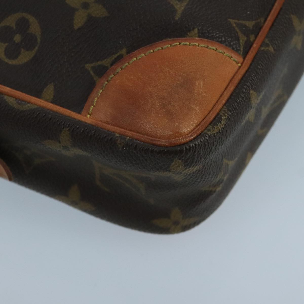 LOUIS VUITTON Monogram Compiegne 28 Clutch Bag M51845 LV Auth 102493