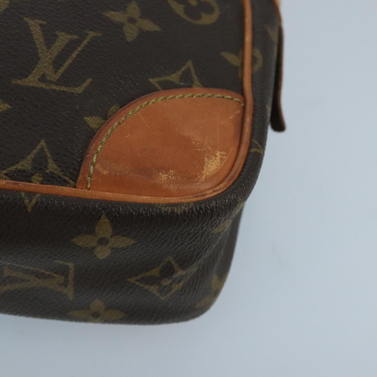 LOUIS VUITTON Monogram Compiegne 28 Clutch Bag M51845 LV Auth 102493
