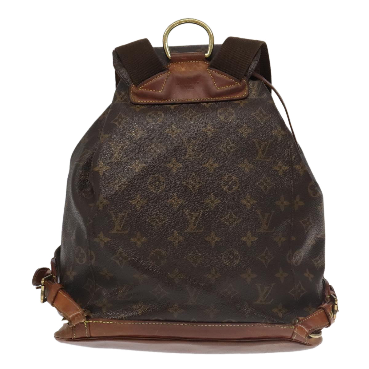 LOUIS VUITTON Monogram Montsouris GM Backpack M51135 LV Auth 102540