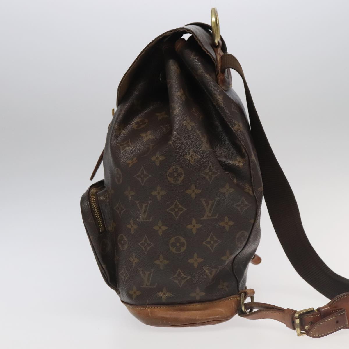 LOUIS VUITTON Monogram Montsouris GM Backpack M51135 LV Auth 102540