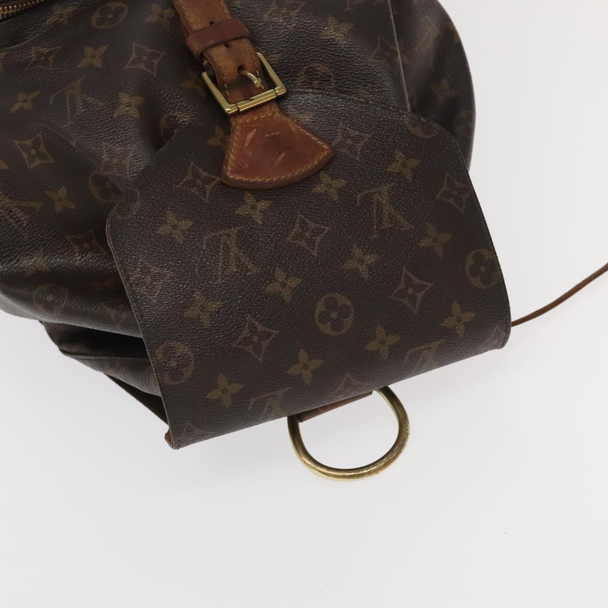 LOUIS VUITTON Monogram Montsouris GM Backpack M51135 LV Auth 102540