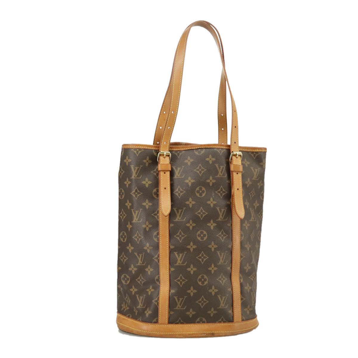 LOUIS VUITTON Monogram Bucket GM Shoulder Bag M42236 LV Auth 102560