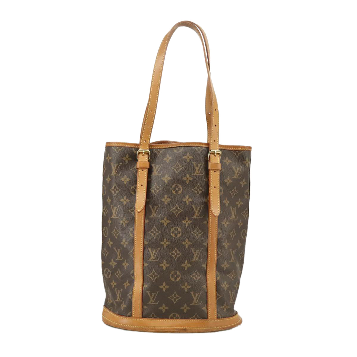 LOUIS VUITTON Monogram Bucket GM Shoulder Bag M42236 LV Auth 102560