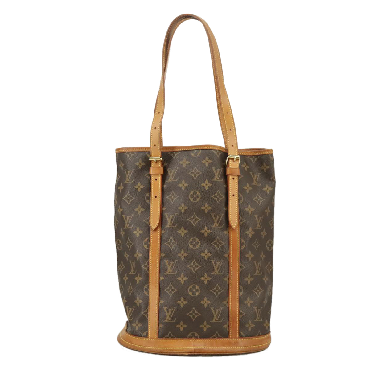 LOUIS VUITTON Monogram Bucket GM Shoulder Bag M42236 LV Auth 102560