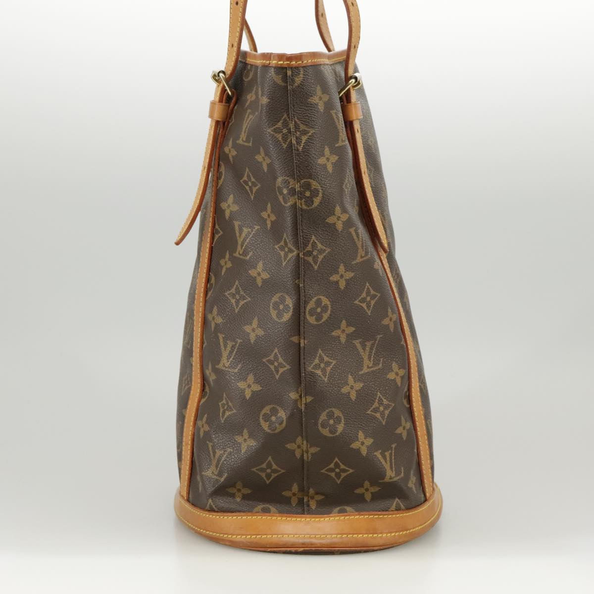 LOUIS VUITTON Monogram Bucket GM Shoulder Bag M42236 LV Auth 102560