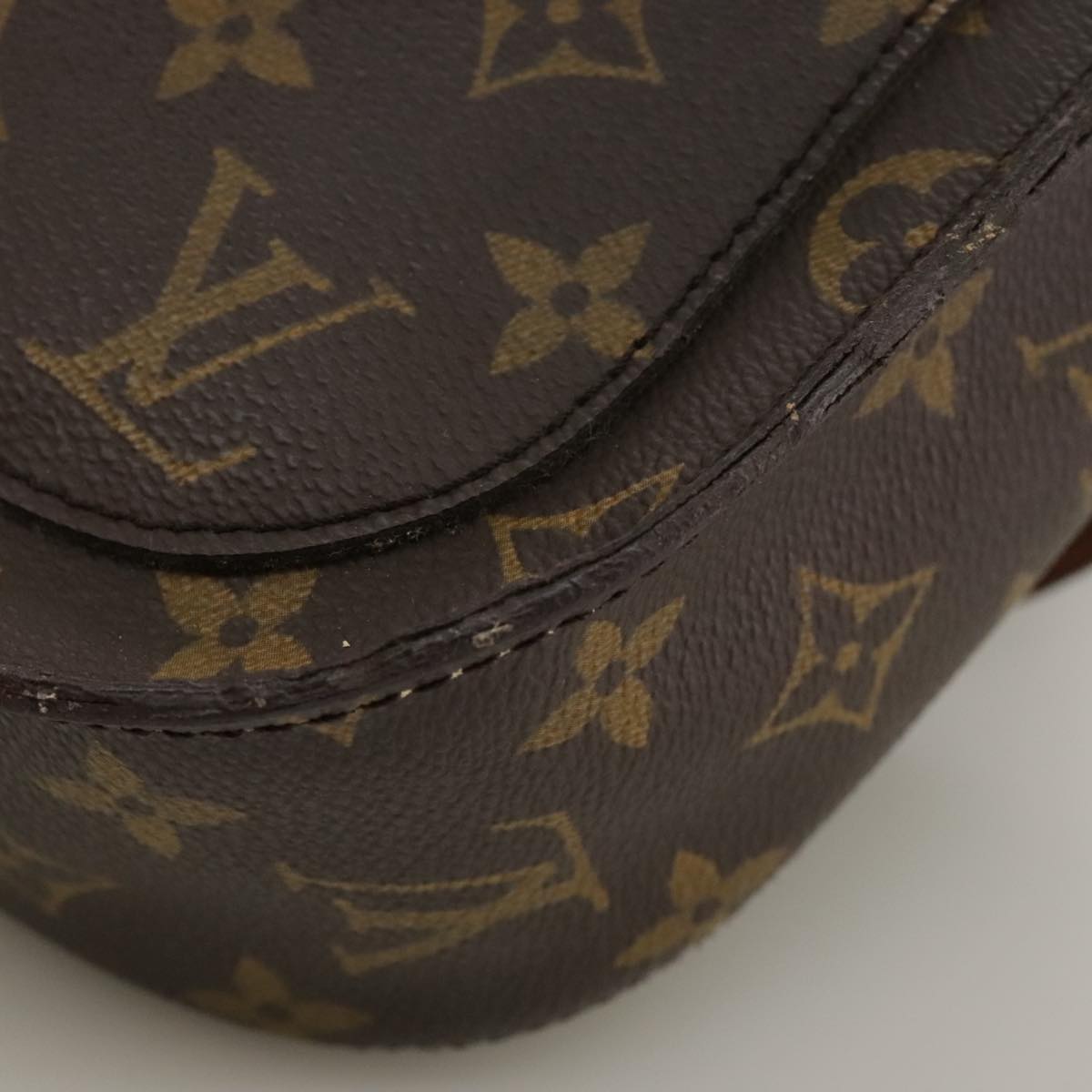 LOUIS VUITTON Monogram Saint Cloud GM Shoulder Bag M51242 LV Auth 102628