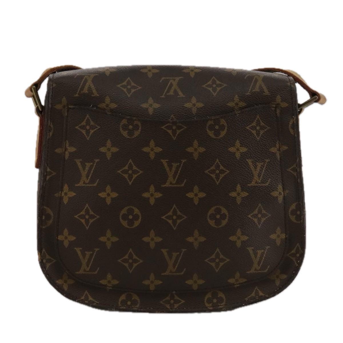 LOUIS VUITTON Monogram Saint Cloud GM Shoulder Bag M51242 LV Auth 102628