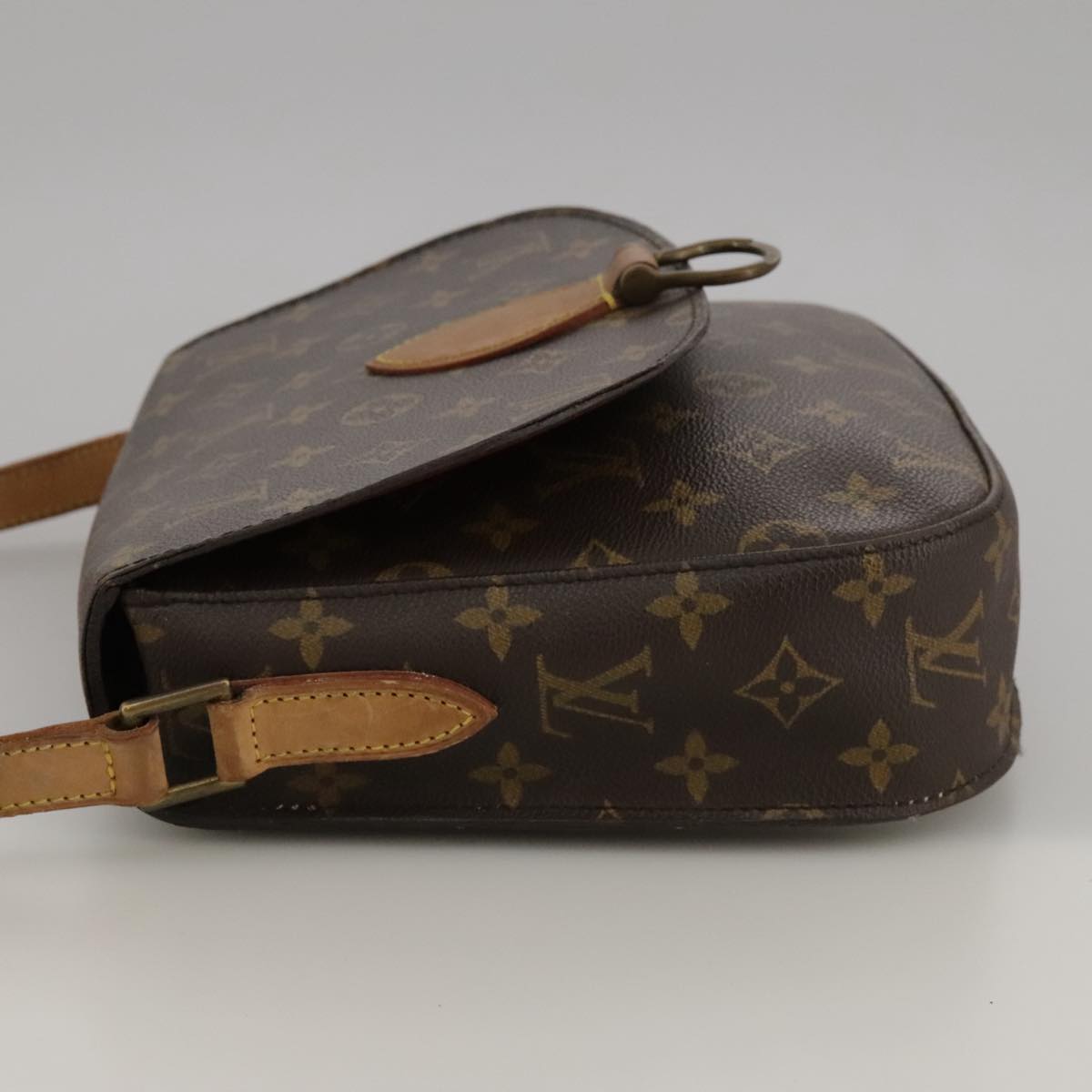 LOUIS VUITTON Monogram Saint Cloud GM Shoulder Bag M51242 LV Auth 102628