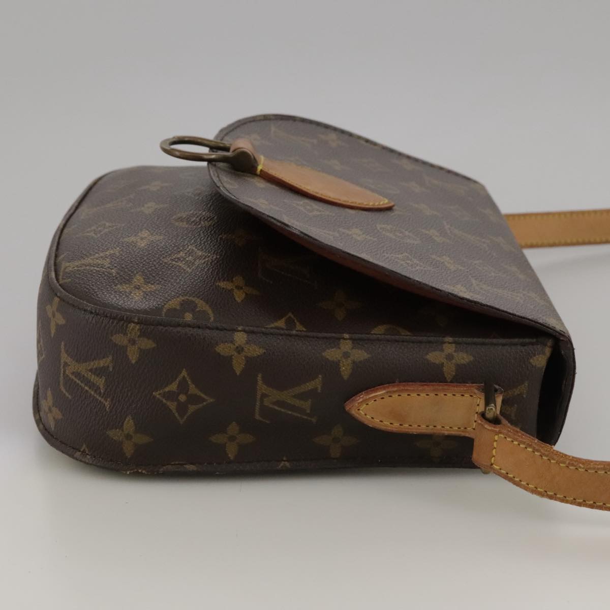 LOUIS VUITTON Monogram Saint Cloud GM Shoulder Bag M51242 LV Auth 102628