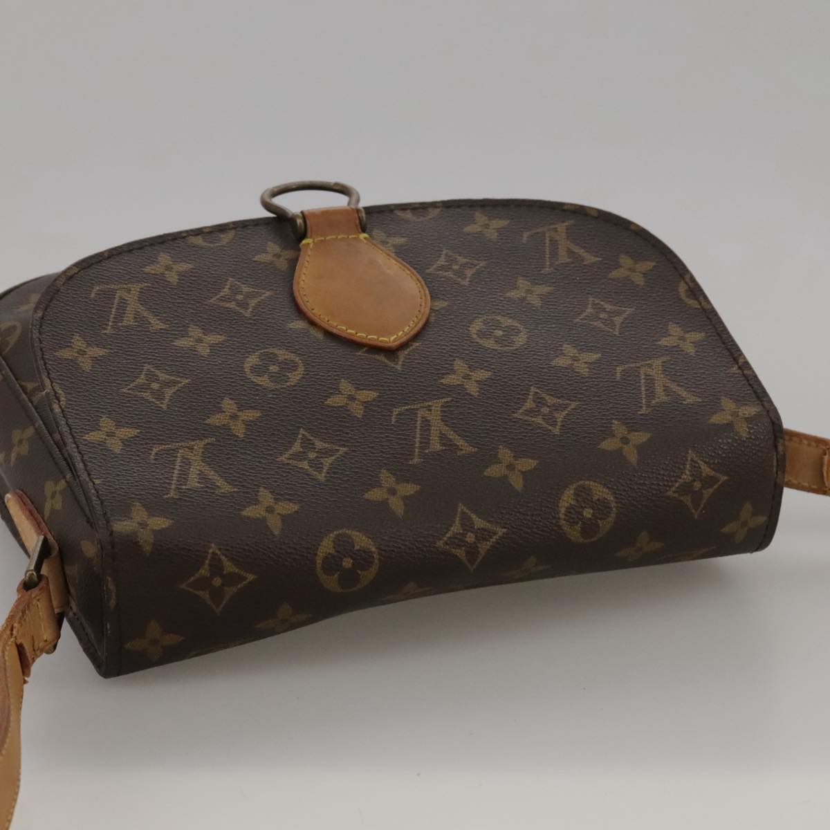 LOUIS VUITTON Monogram Saint Cloud GM Shoulder Bag M51242 LV Auth 102628