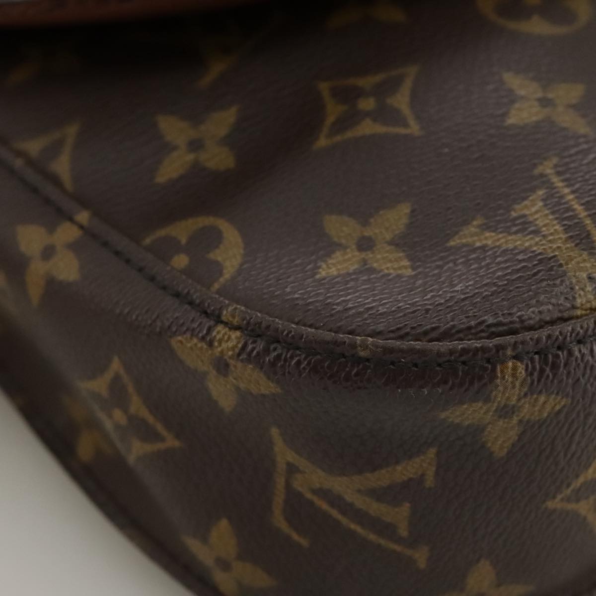 LOUIS VUITTON Monogram Saint Cloud GM Shoulder Bag M51242 LV Auth 102631