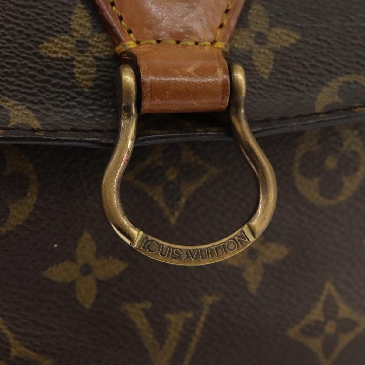 LOUIS VUITTON Monogram Saint Cloud GM Shoulder Bag M51242 LV Auth 102631