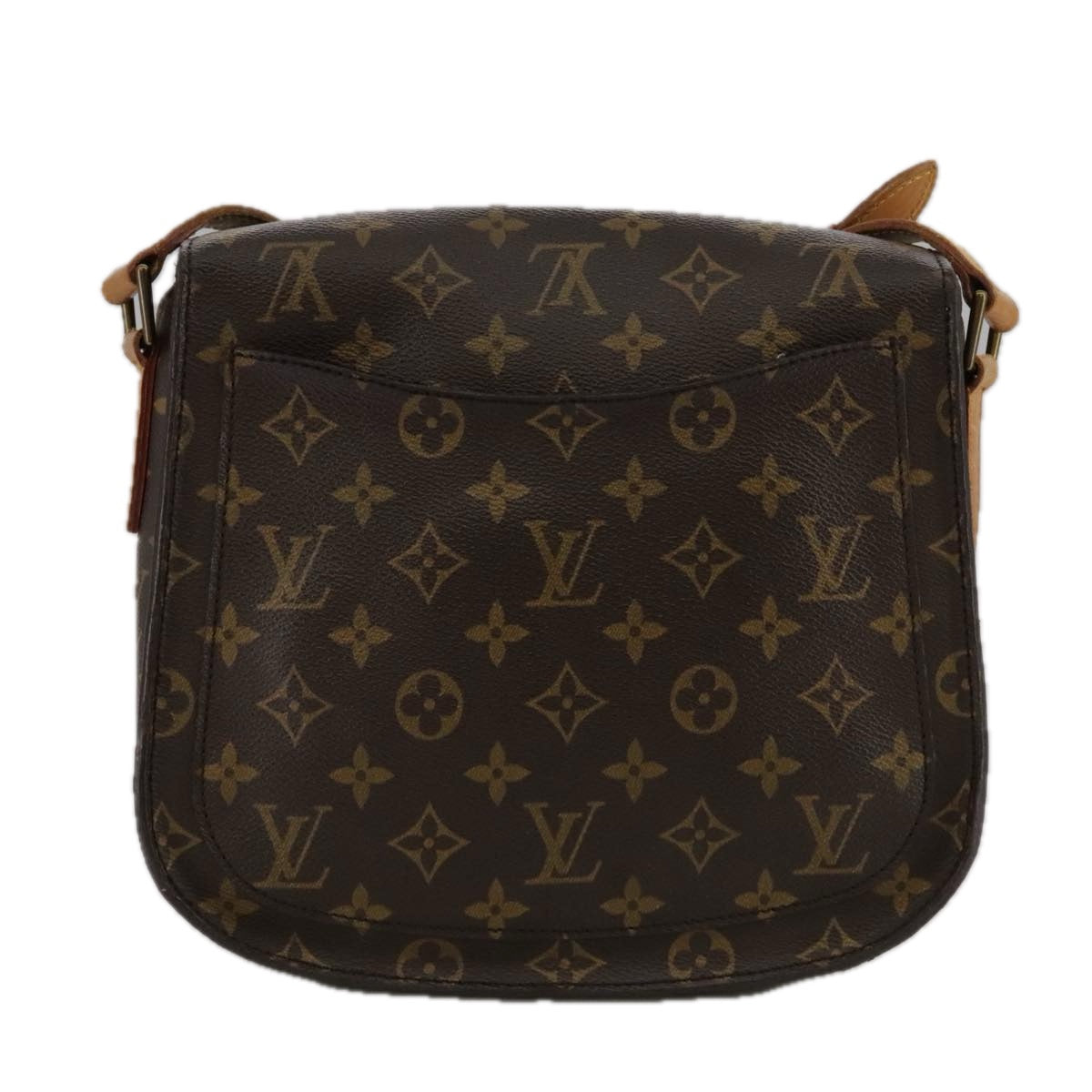 LOUIS VUITTON Monogram Saint Cloud GM Shoulder Bag M51242 LV Auth 102631