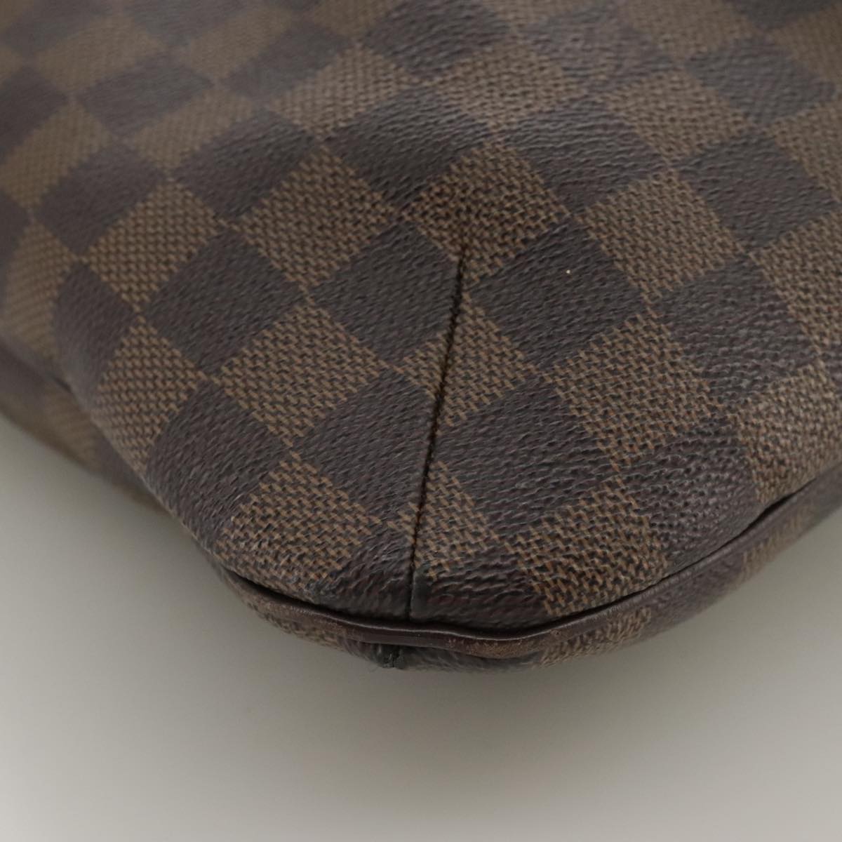 LOUIS VUITTON Damier Ebene Bloomsbury PM Shoulder Bag N42251 LV Auth 102635