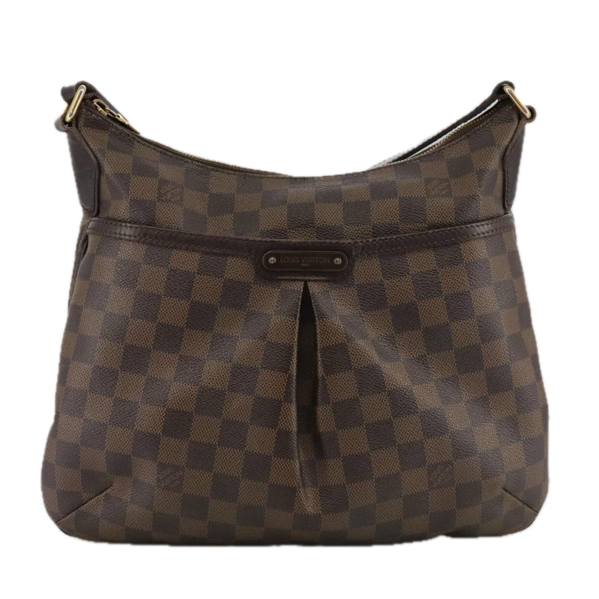 LOUIS VUITTON Damier Ebene Bloomsbury PM Shoulder Bag N42251 LV Auth 102635