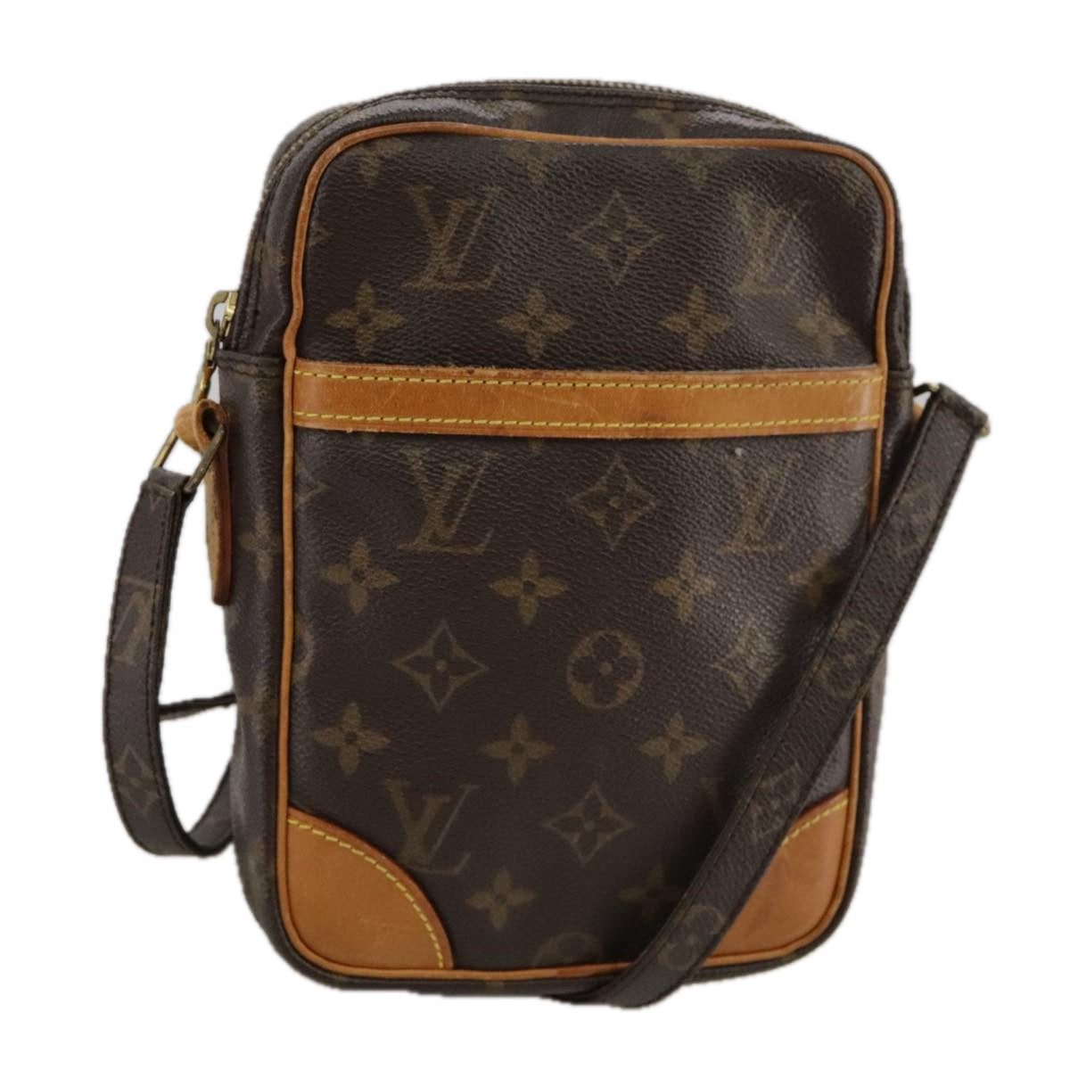 LOUIS VUITTON Monogram Danube Shoulder Bag M45266 LV Auth 102643