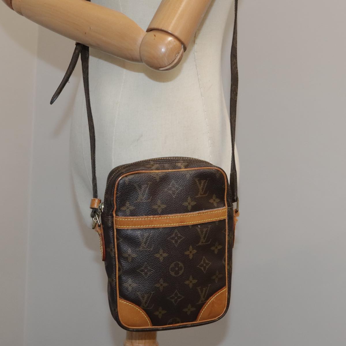 LOUIS VUITTON Monogram Danube Shoulder Bag M45266 LV Auth 102643