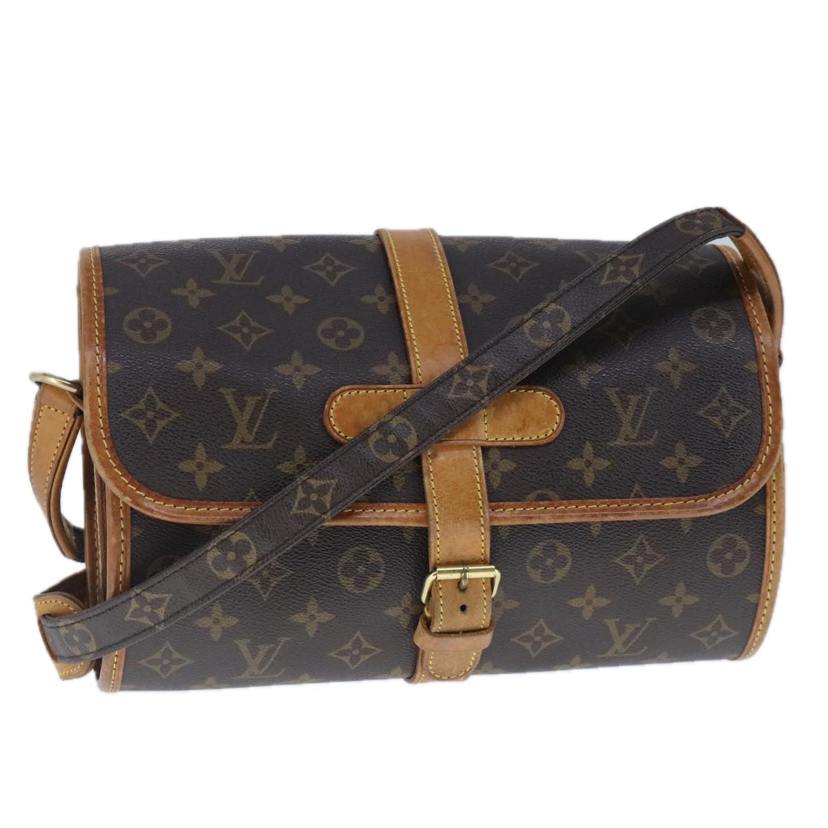 LOUIS VUITTON Monogram Marne Shoulder Bag M51369 LV Auth 102652