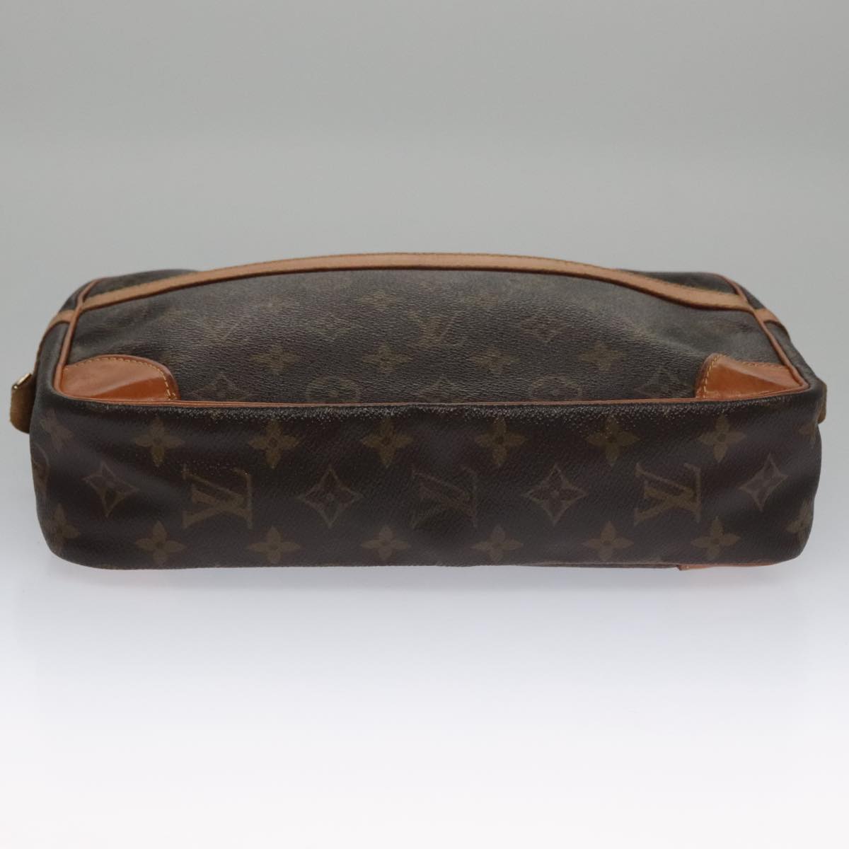 LOUIS VUITTON Monogram Compiegne 28 Clutch Bag M51845 LV Auth 102660