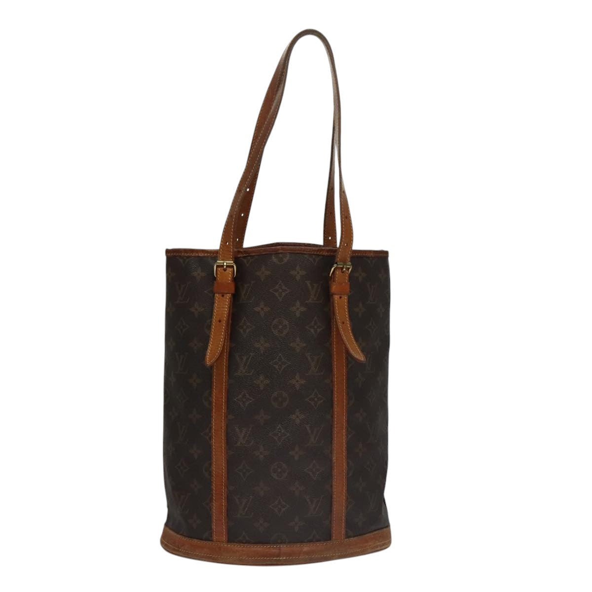 LOUIS VUITTON Monogram Bucket GM Shoulder Bag M42236 LV Auth 102680