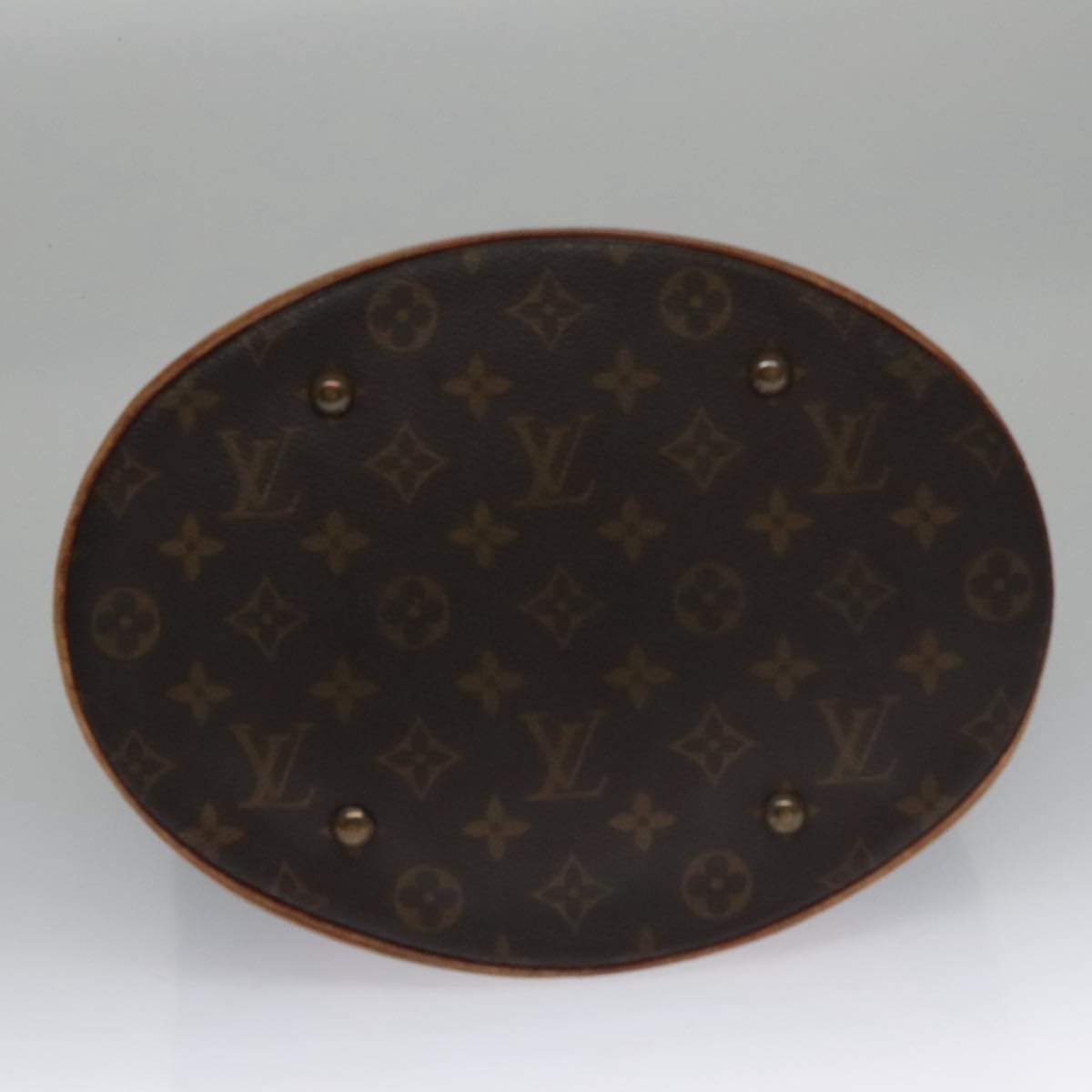 LOUIS VUITTON Monogram Bucket GM Shoulder Bag M42236 LV Auth 102680