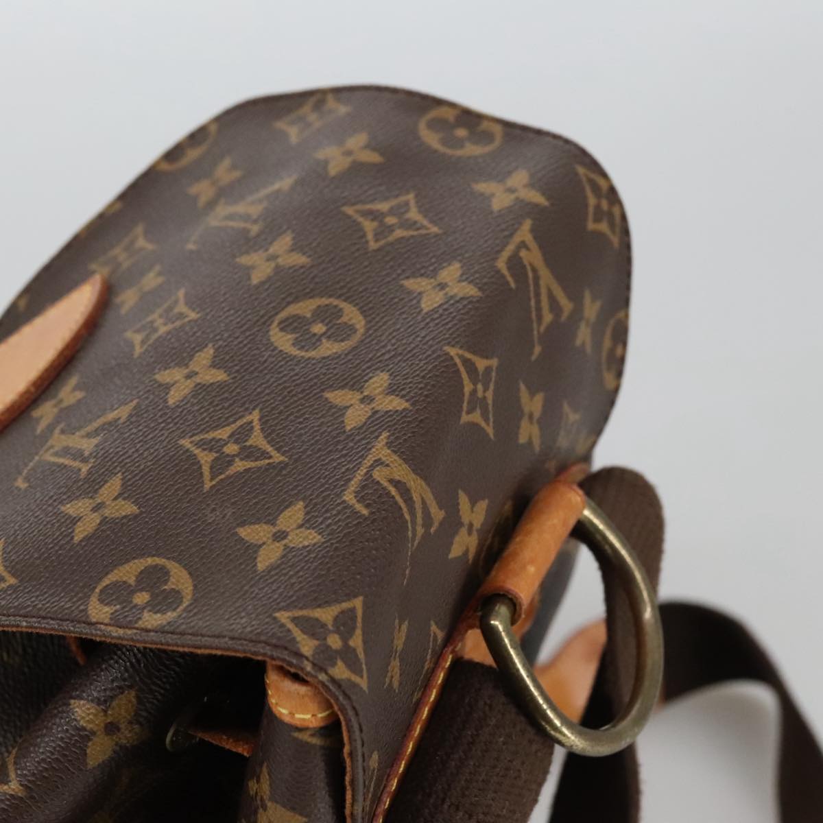 LOUIS VUITTON Monogram Montsouris GM Backpack M51135 LV Auth 102732